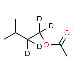 ChemSpider 2D Image | 3-Methyl(1,1,2,2-~2~H_4_)butyl acetate | C7H10D4O2