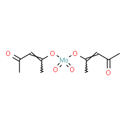ChemSpider 2D Image | Bis[(3E)-4-(hydroxy-kappaO)-3-penten-2-onato](dioxo)molybdenum | C10H14MoO6