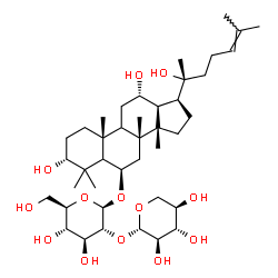 ChemSpider 2D Image | 20(R)-Notoginsenoside R2 | C41H70O13