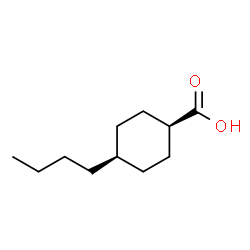 ChemSpider 2D Image | cis-4-Butylcyclohexanecarboxylic acid | C11H20O2
