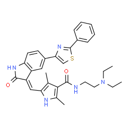ChemSpider 2D Image | amcasertib | C31H33N5O2S