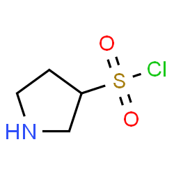 ChemSpider 2D Image | 3-Pyrrolidinesulfonyl chloride | C4H8ClNO2S