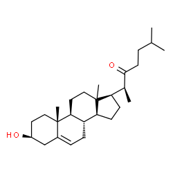 ChemSpider 2D Image | (3beta,13xi)-3-Hydroxycholest-5-en-22-one | C27H44O2