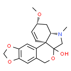 ChemSpider 2D Image | (3alpha,6axi)-Tazettine | C18H21NO5