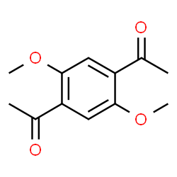 ChemSpider 2D Image | 1,1'-(2,5-Dimethoxy-1,4-phenylene)diethanone | C12H14O4