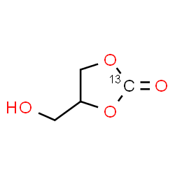 ChemSpider 2D Image | Glycerol carbonate-(carbonyl-13C) | C313CH6O4
