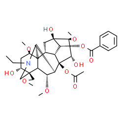 ChemSpider 2D Image | Aconitine | C34H47NO11
