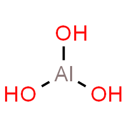 ChemSpider 2D Image | Aluminium trihydroxide | H3AlO3