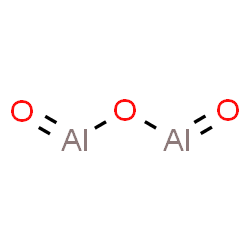 ChemSpider 2D Image | oxo-(oxo-$l^{6}-alumanyl)oxy-$l^{6}-alumane | Al2O3