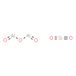 ChemSpider 2D Image | dioxosilane;oxo-(oxo-$l^{6}-alumanyl)oxy-$l^{6}-alumane | Al2O5Si