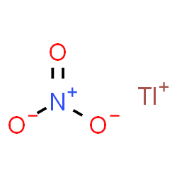 ChemSpider 2D Image | Thallium(1+) nitrate | NO3Tl