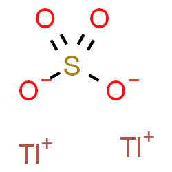 ChemSpider 2D Image | Dithallium(1+)sulfat | O4STl2
