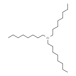 ChemSpider 2D Image | Trioctylaluminium | C24H51Al