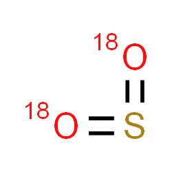 ChemSpider 2D Image | Sulfur dioxide-18O2 | 18O2S
