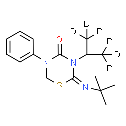 ChemSpider 2D Image | Buprofezin-d6 | C16H17D6N3OS