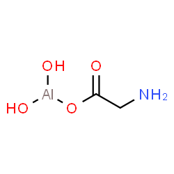 ChemSpider 2D Image | Aluminium hydroxide aminoacetate (1:2:1) | C2H6AlNO4