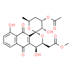 ChemSpider 2D Image | griseusin E | C23H24O11