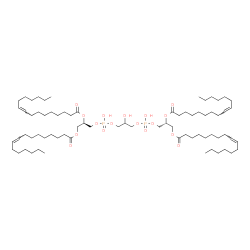 ChemSpider 2D Image | (19R,31R)-22,25,28-Trihydroxy-22,28-dioxido-16,34-dioxo-17,21,23,27,29,33-hexaoxa-22lambda~5~,28lambda~5~-diphosphanonatetraconta-7,42-diene-19,31-diyl bis(9-hexadecenoate) | C73H134O17P2