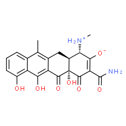 ChemSpider 2D Image | desmethylanhydrotetracycline | C21H20N2O7