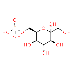 ChemSpider 2D Image | alpha-D-sedoheptulopyranose 7-phosphate | C7H15O10P