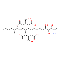 ChemSpider 2D Image | fumonisin B6 | C34H59NO15