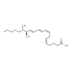ChemSpider 2D Image | 14(R),15(S)-DiHETE | C20H32O4