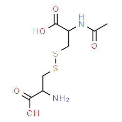 ChemSpider 2D Image | N-Acetylcystine | C8H14N2O5S2