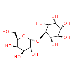 ChemSpider 2D Image | (1R,2R,3R,4R,5R,6S)-2,3,4,5,6-Pentahydroxycyclohexyl alpha-D-galactopyranoside | C12H22O11