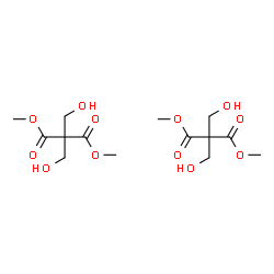 ChemSpider 2D Image | dimethyl 2,2-bis(hydroxymethyl)propanedioate | C14H24O12
