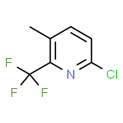 ChemSpider 2D Image | 6-Chloro-3-methyl-2-(trifluoromethyl)pyridine | C7H5ClF3N