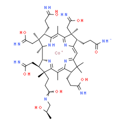 ChemSpider 2D Image | cob(I)inamide | C48H72CoN11O8