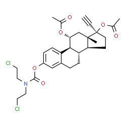 ChemSpider 2D Image | Cytestrol acetate | C29H35Cl2NO6