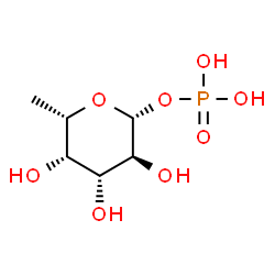 ChemSpider 2D Image | beta-L-fucose 1-phosphate | C6H13O8P
