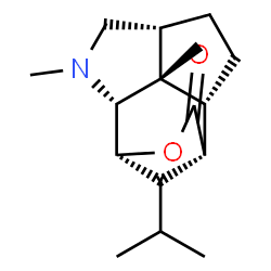ChemSpider 2D Image | (3beta,6beta,8xi,10beta,11beta)-Dendroban-12-one | C16H25NO2