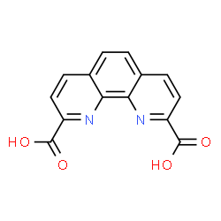 ChemSpider 2D Image | 2,9-dicarboxy-1,10-phenanthroline | C14H8N2O4