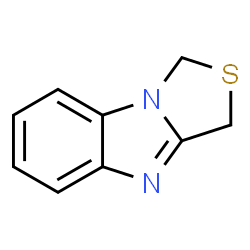 ChemSpider 2D Image | 3H-[1,3]Thiazolo[3,4-a]benzimidazole | C9H8N2S