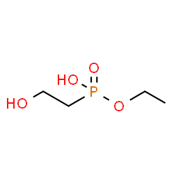 ChemSpider 2D Image | Ethyl hydrogen (2-hydroxyethyl)phosphonate | C4H11O4P