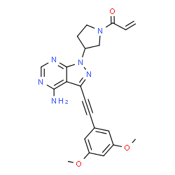 ChemSpider 2D Image | Futibatinib | C22H22N6O3