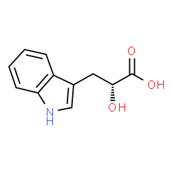 ChemSpider 2D Image | (R)-indole-3-lactic acid | C11H11NO3