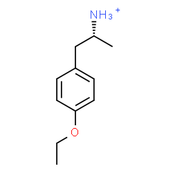 ChemSpider 2D Image | (2R)-1-(4-Ethoxyphenyl)-2-propanaminium | C11H18NO