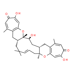 ChemSpider 2D Image | eupenifeldin | C33H40O7