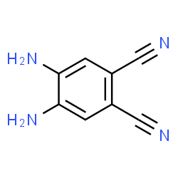ChemSpider 2D Image | 4,5-Diaminophthalonitrile | C8H6N4