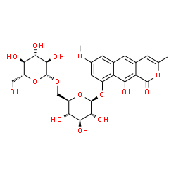 ChemSpider 2D Image | Cassiaside C | C27H32O15