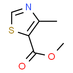 ChemSpider 2D Image | Methyl 4-methyl-5-thiazolyl formate | C6H7NO2S