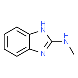 ChemSpider 2D Image | 2-(Methylamino)-1H-benzimidazole | C8H9N3