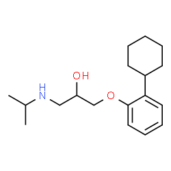ChemSpider 2D Image | Exaprolol | C18H29NO2