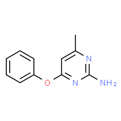 ChemSpider 2D Image | 4-Methyl-6-phenoxy-2-pyrimidinamine | C11H11N3O