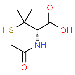 ChemSpider 2D Image | N-Acetyl-D-penicillamine | C7H13NO3S