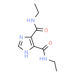 ChemSpider 2D Image | N,N'-Diethyl-1H-imidazole-4,5-dicarboxamide | C9H14N4O2
