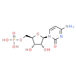 ChemSpider 2D Image | cytidine 5′-monophosphate | C9H14N3O8P